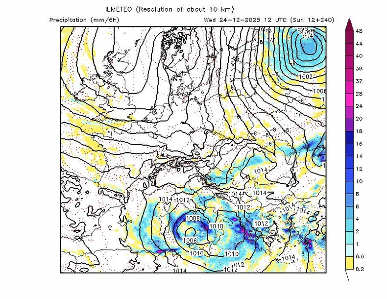 Mapa za 24. decembar