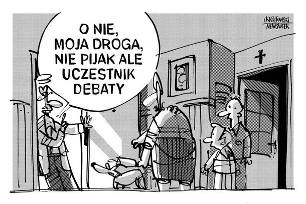 Tylko nie pijak debata krzętowski