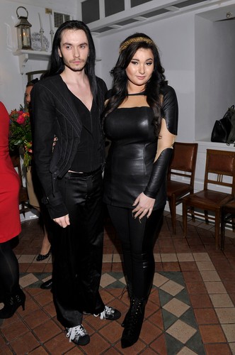 Wiktoria Grycan z chłopakiem na imprezie