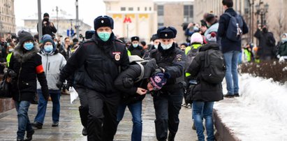 14-latek zatrzymany podczas protestów w Moskwie