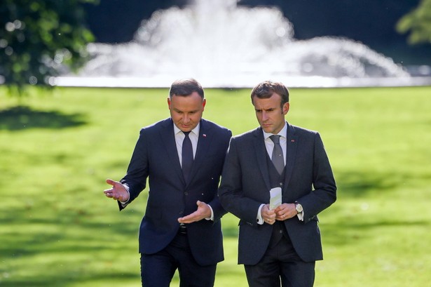 Andrzej Duda, Emmanuel Macron