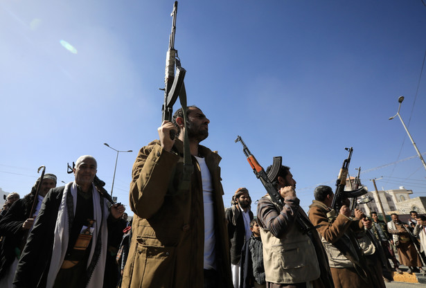 Nowo zwerbowani członkowie ruchu Huti w Jemenie