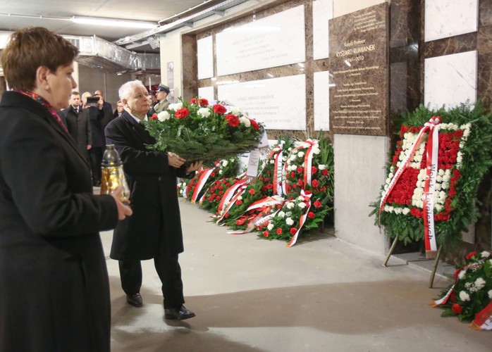 Jarosław Kaczyński i Beata Szydło