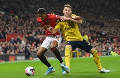 Liga angielska: Hit nie zachwycił. Manchester United zremisował z Arsenalem [WIDEO]