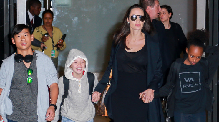 Jolie nem várt sokat a költözéssel /  Fotó:Northfoto