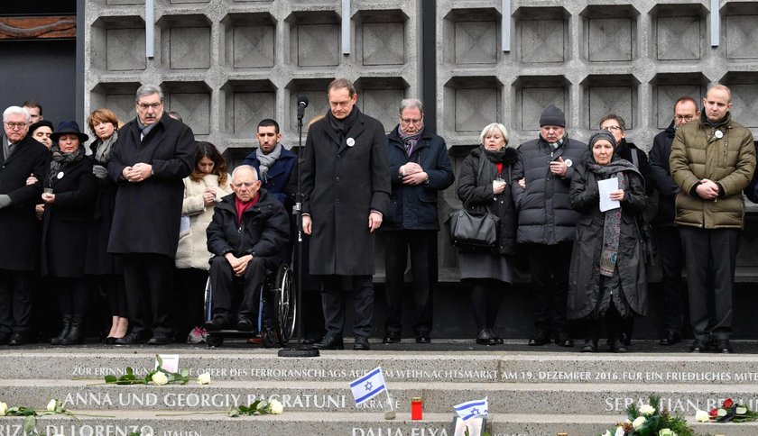 Rocznica zamachu w Berlinie. Odsłonięto pomnik ofiar