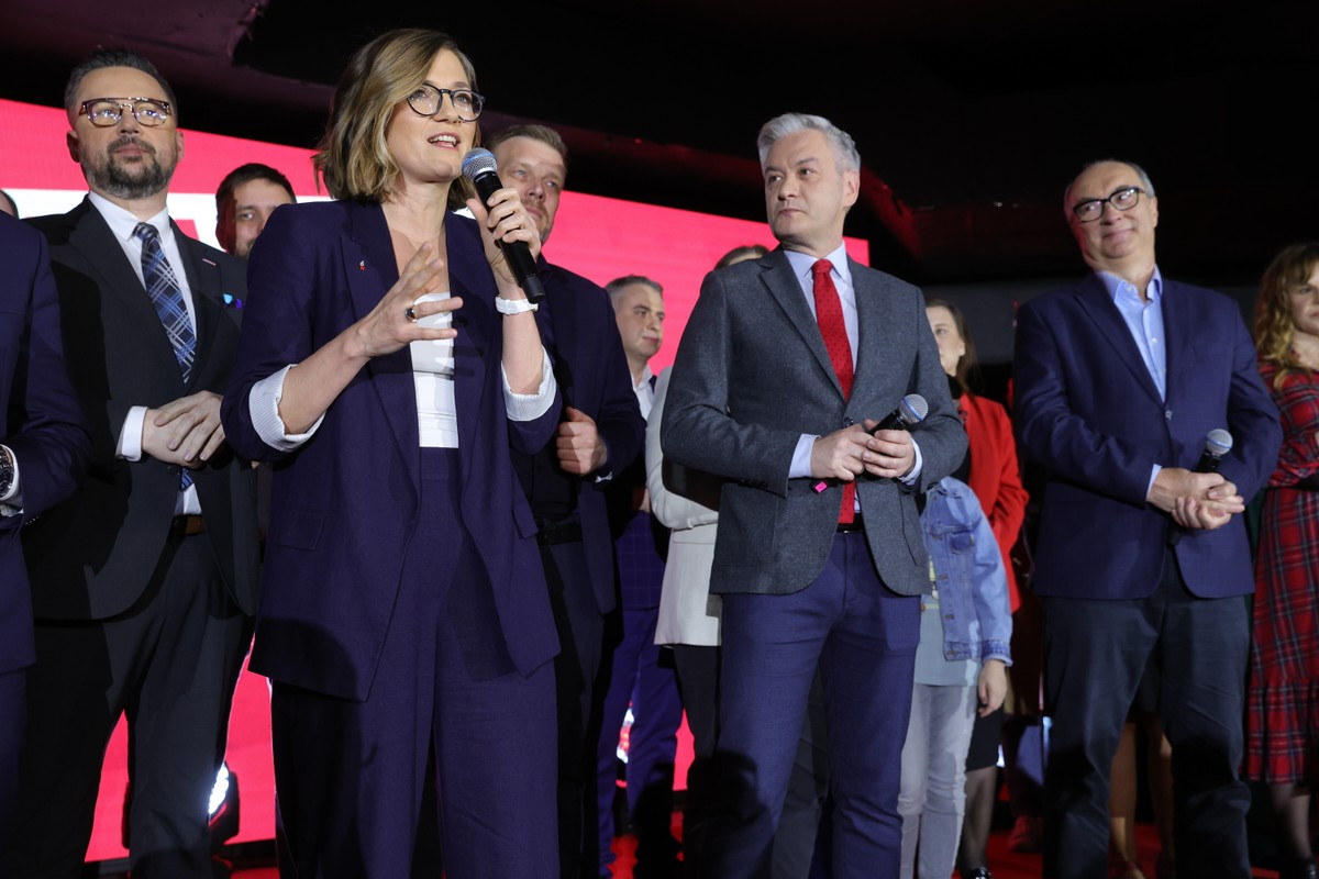 Magdalena Biejat Robert Biedroń Włodzimierz Czarzasty