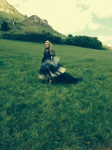 Halina Mlynkova w klipie do piosenki 'Ostatni raz'