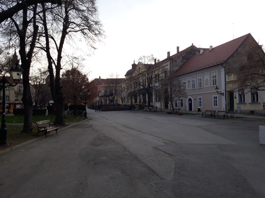 Pusto u centru Sremskih Karlovaca