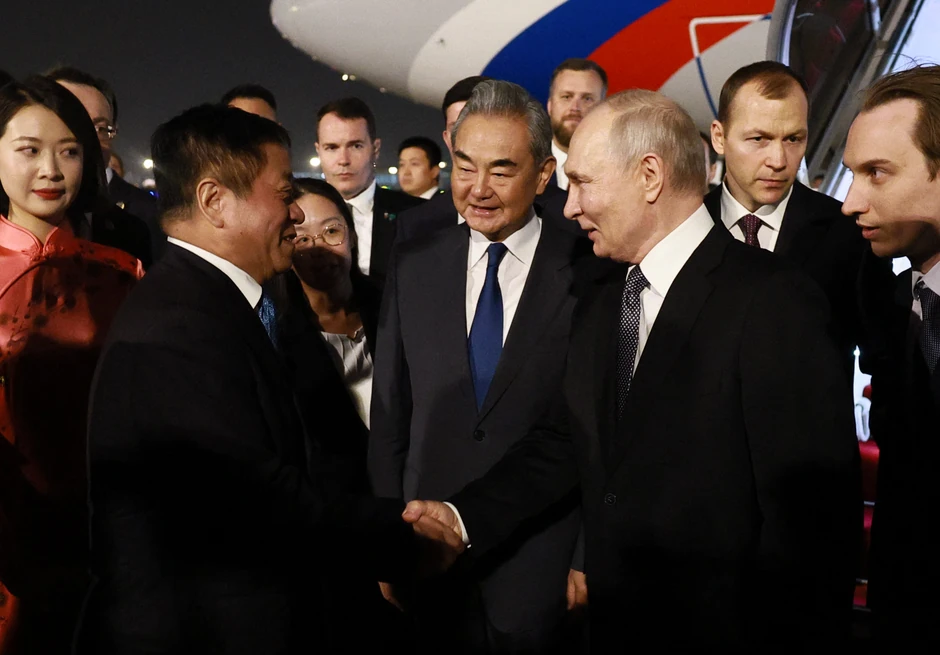 Vladimir Putin Kina