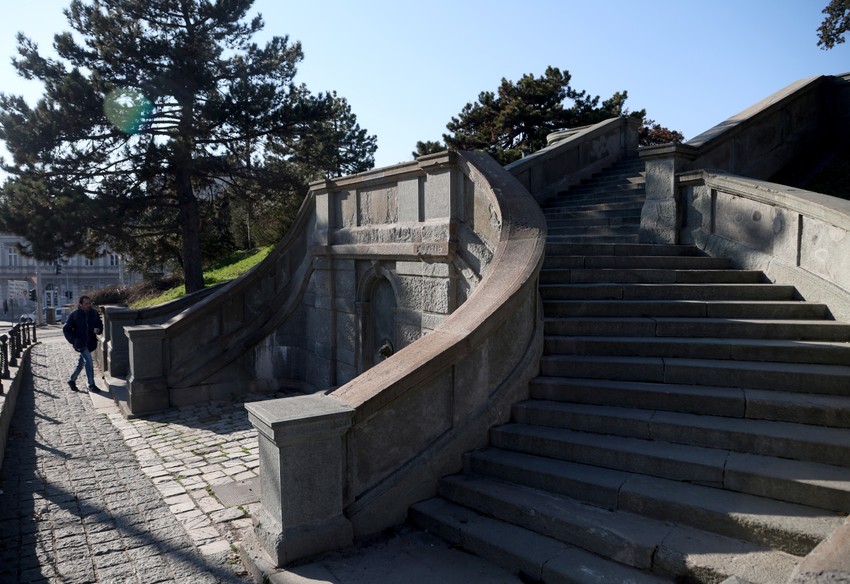 Male stepenice na Kalemegdanu