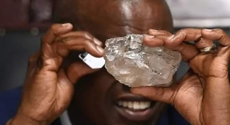 Botswana : Découverte d’un diamant de 2 492 Carats, le deuxième plus gros au monde