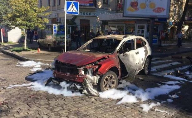 Znany dziennikarz Paweł Szeremet zginął w wybuchu w Kijowie. Jest nagranie z kamer