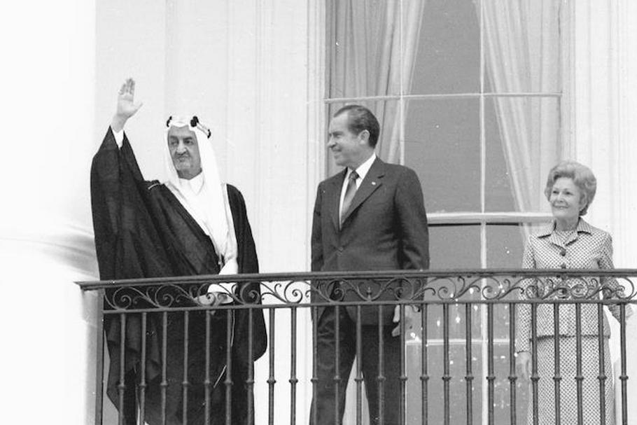 Richard Nixon król Fajsal kryzys naftowy