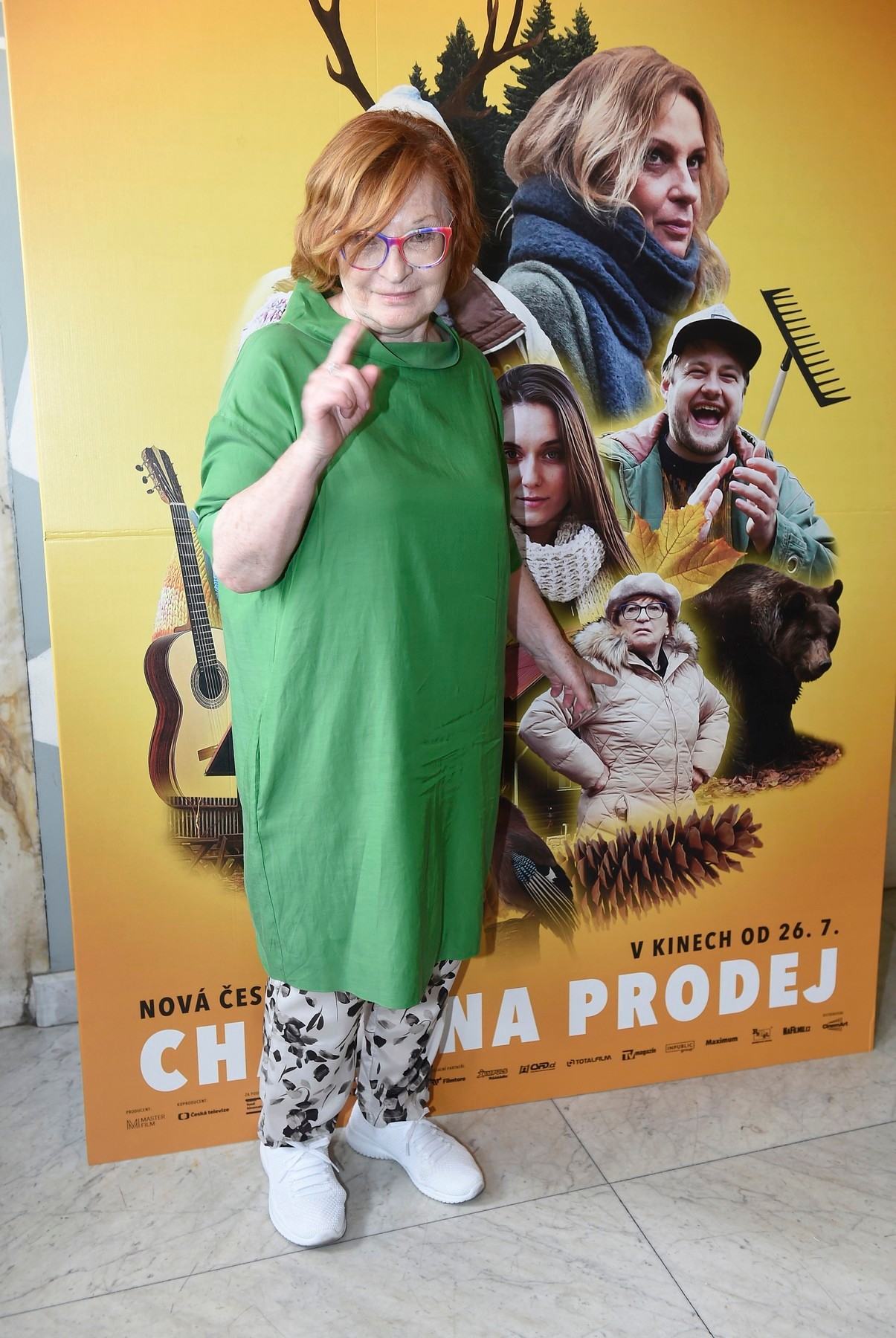 Herečka Jana Synková.