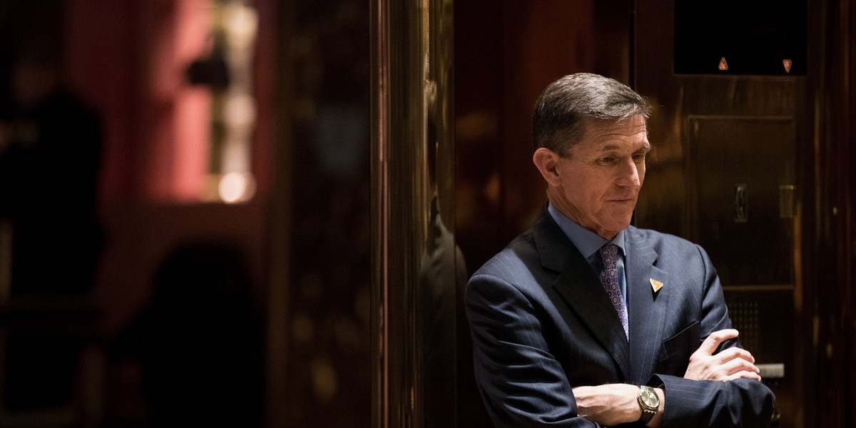 Michael Flynn był doradcą ds. bezpieczeństwa narodowego zaledwie kilka miesięcy, zrezygnował pod naciskami w lutym 2017 roku  