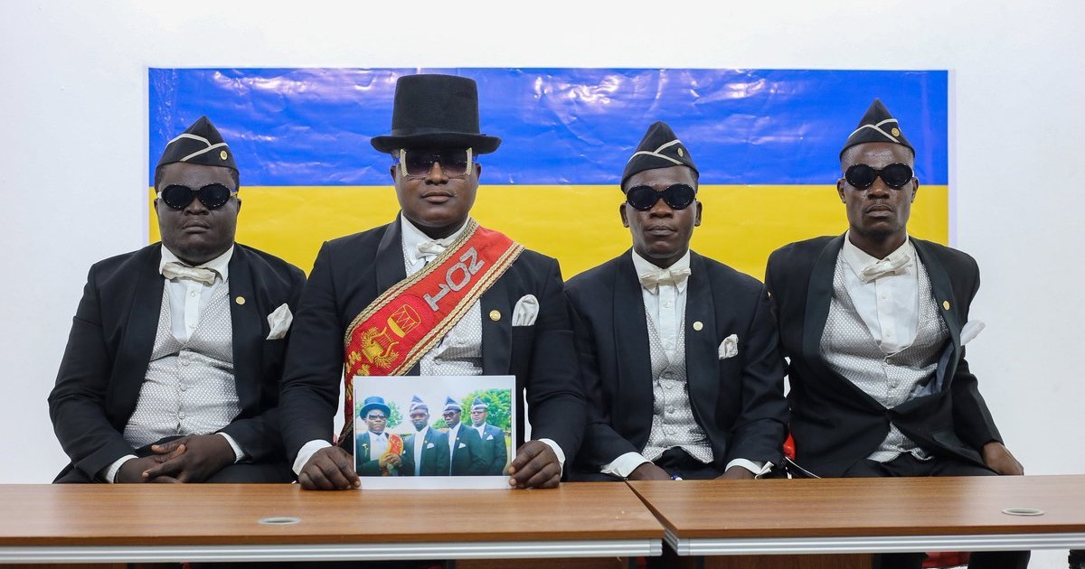 'Dada Awu' pallbearers donate $250K to Ukrainian charity after $1m sale of NFT meme - Vimarsana News