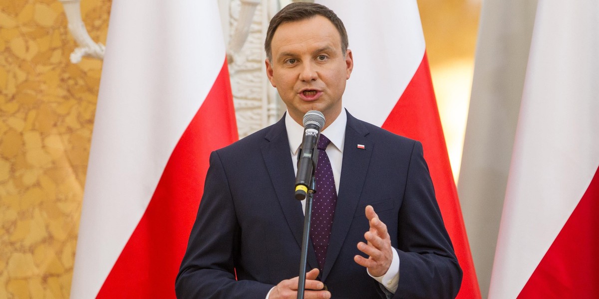 Andrzej Duda ma powody do zadowolenia