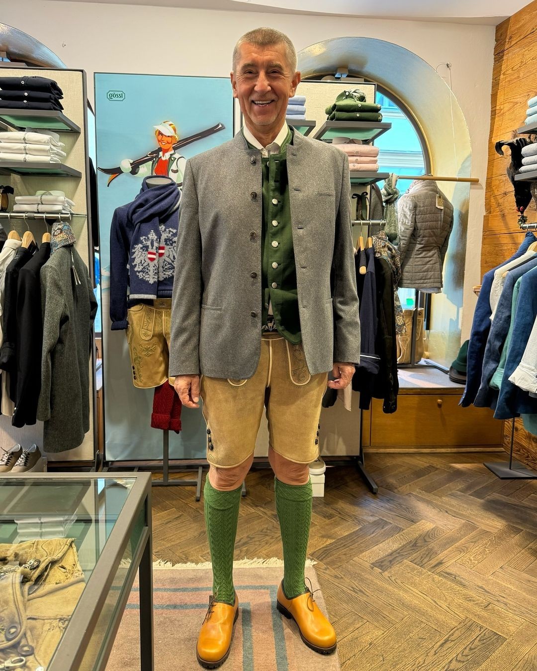 Český politik Andrej Babiš.