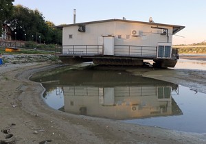 Novi Sad, presušio Dunav