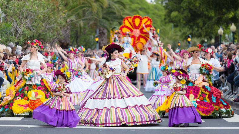 Festiwal kwiatów w Funchal