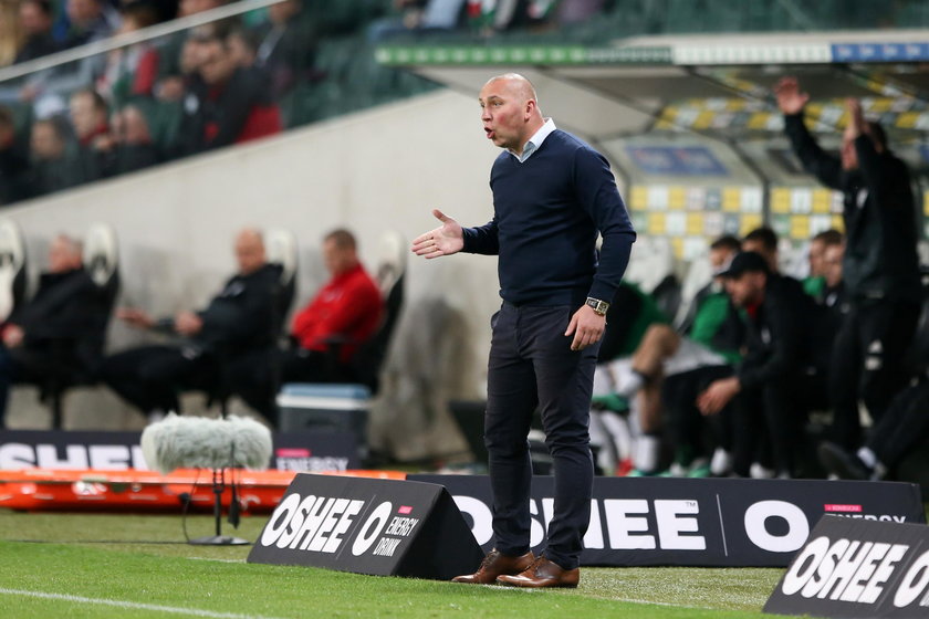 Pilka nozna. Ekstraklasa. Legia Warszawa - Zaglebie Lubin. 14.04.2018