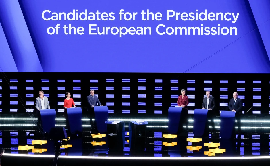 Glavni kandidati za predsednika EK na debati