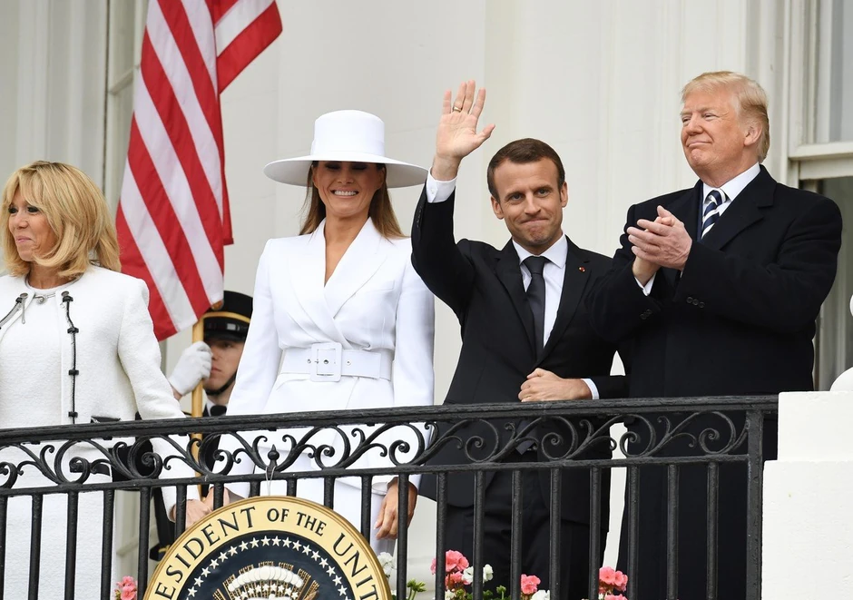 Melanija Tramp je zasenila sve tokom posete francuskog predsedničkog para Beloj kući