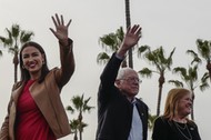 Bernie Sanders i Alexandria Ocasio Cortez, twarze amerykańskiej lewizy  