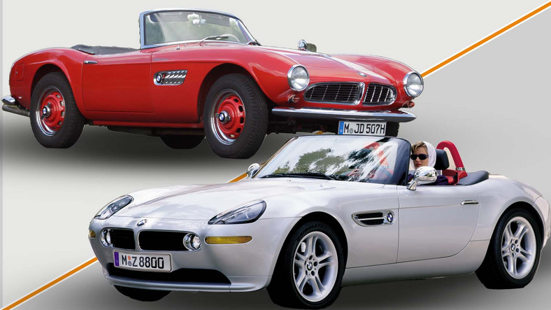 BMW 507 (1956-59) i BMW Z8 (2000-03)