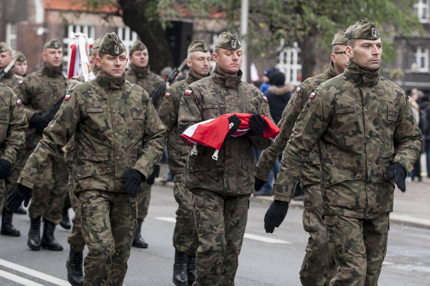 Katowice. Święto niepodległości 11 listopada 2017