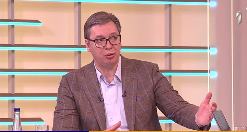 Aleksadnar Vučić, TV Prva