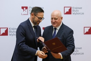 Wybory do Parlamentu Europejskiego 2024. Odbyły się uroczystości wręczenia zaświadczeń od PKW