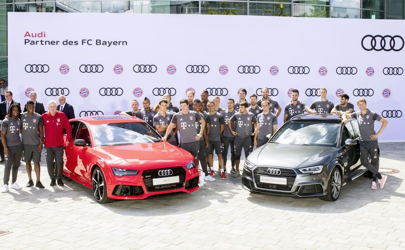 Bayern Monachium i nowe Audi