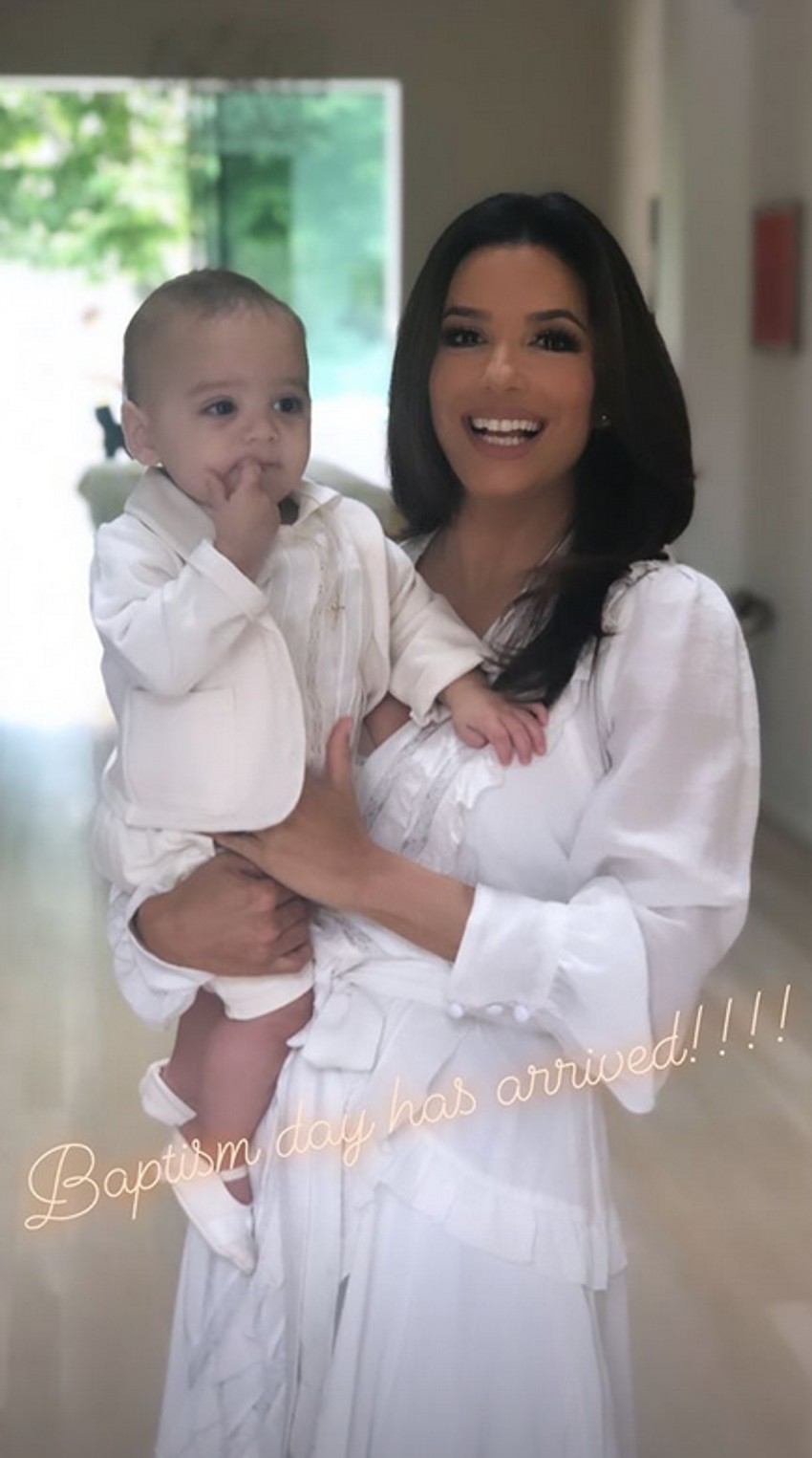 Eva Longorija sa sinom