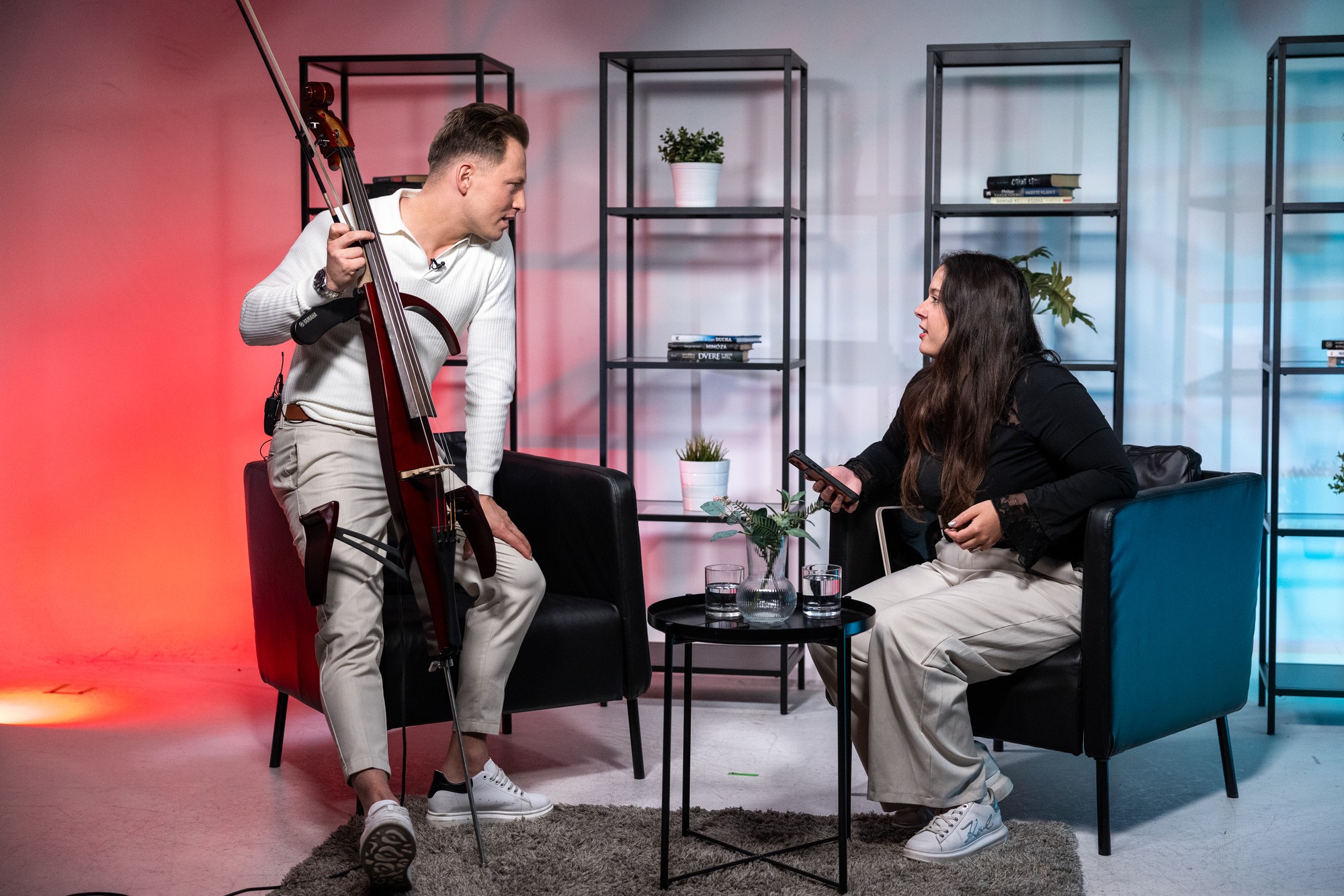 Svetoznámy violončelista Jodok Cello, vlastným menom Jodok Vuille.