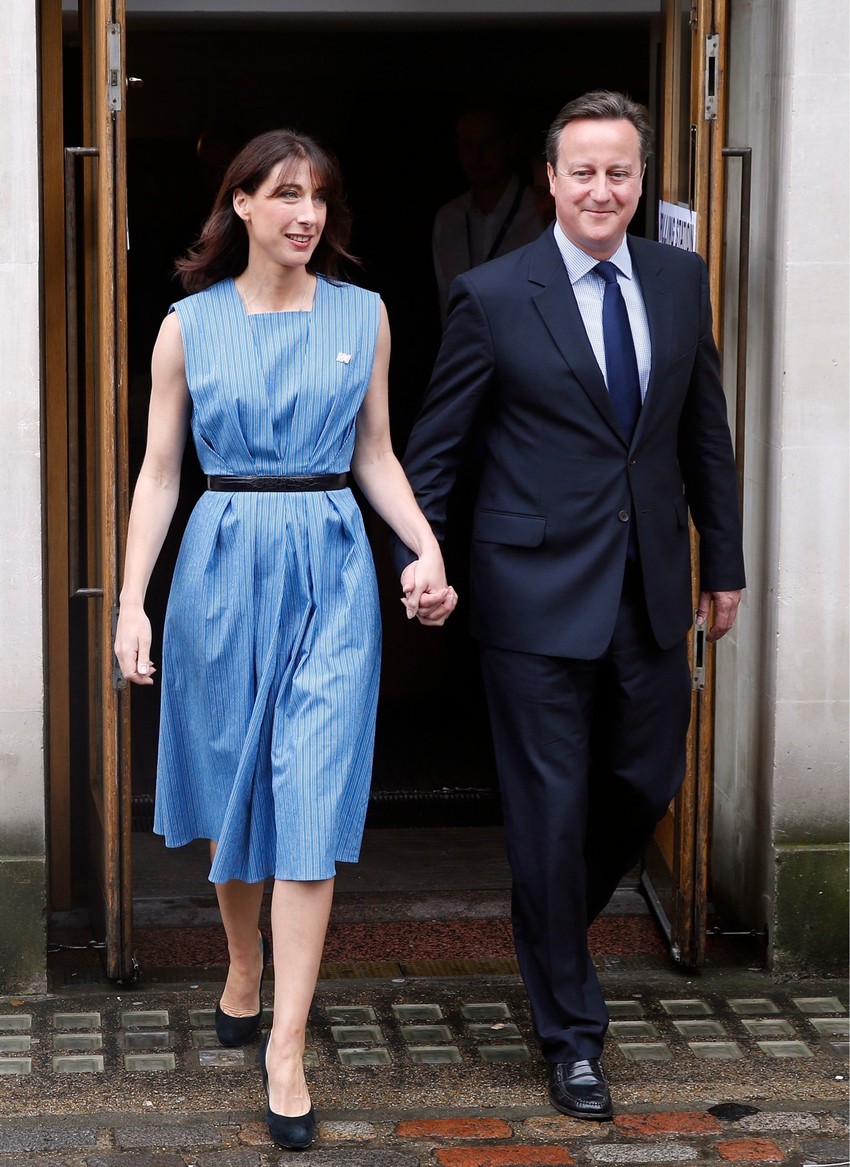 Premijer Velike Britanije sa suprugom