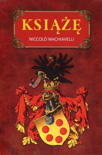 Niccolò Machiavelli, "Książę": okładka książki