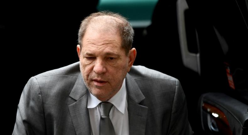 Harvey Weinstein uses a walker as he arrives at the Manhattan Criminal Court, on January 7, 2020  in New York City.Harvey Weinstein was hit with new sex crimes charges in Los Angeles on January 6, 2020 just as his high-profile trial in a separate case opened in New York, kicking off proceedings key to the #MeToo movement.The case in California stems from a two-year investigation into allegations from several women that the disgraced Hollywood mogul assaulted them in Los Angeles and Beverly Hills.