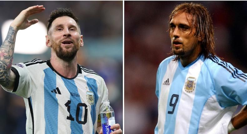 Lionel Messi veut battre le record de buts marqués en Coupe du monde de Gabriel Batistuta. Crédit : @planetsports Source : Twitter 