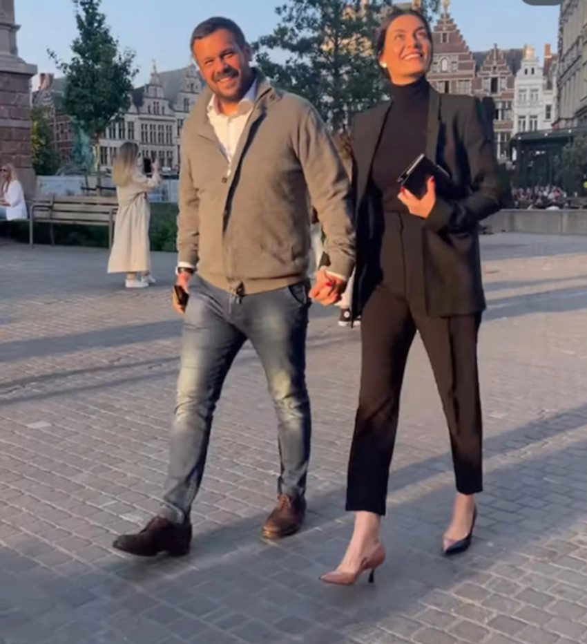 Marija Kilibarda i Bane Vučelić na putovanju