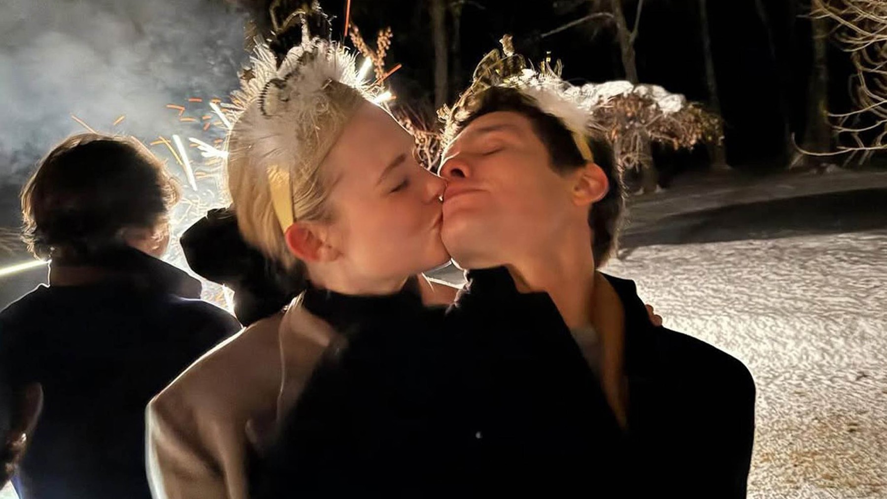 Elle Fanning a Gus Wenner, 5.1. 2025