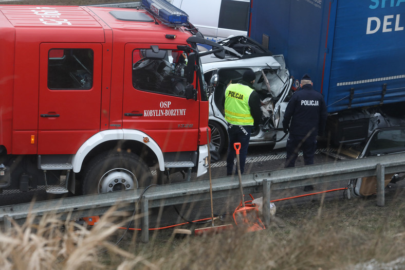 Tragiczny wypadek Porsche na trasie S8