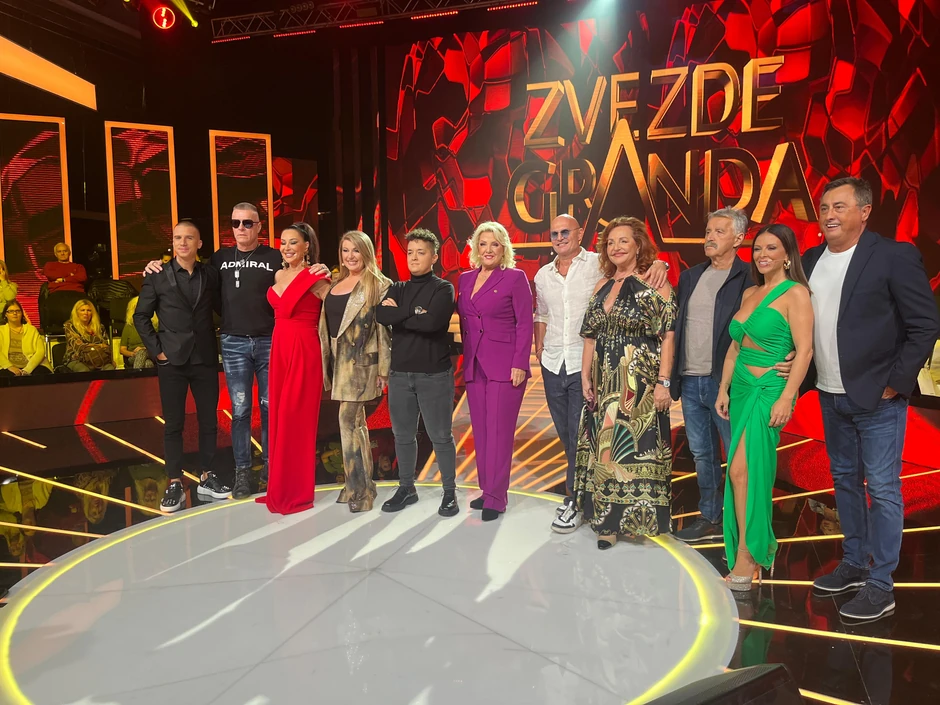 Snimanje prve epizode muzičkog takmičenja "Zvezde Granda"