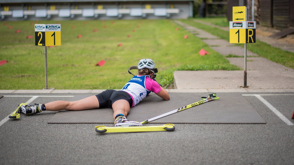 Zawody w biathlonie na nartorolkach