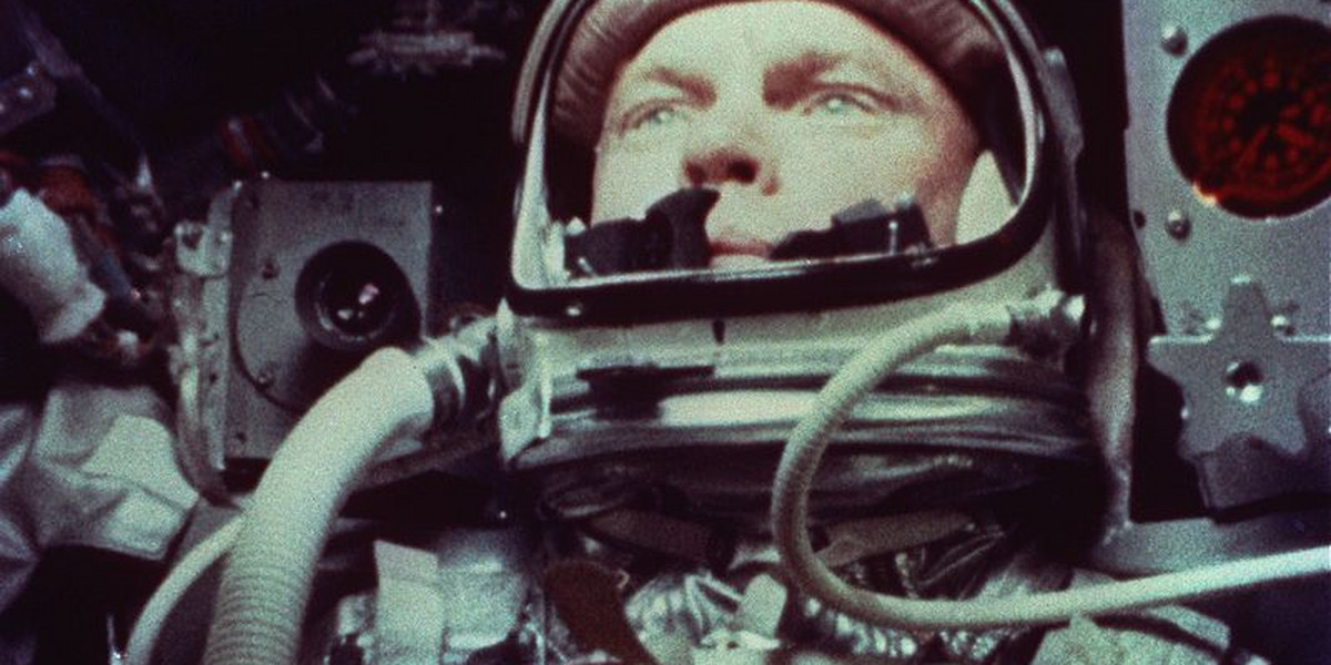 John Glenn, who died Thursday, was the first American to orbit the Earth — see the original video