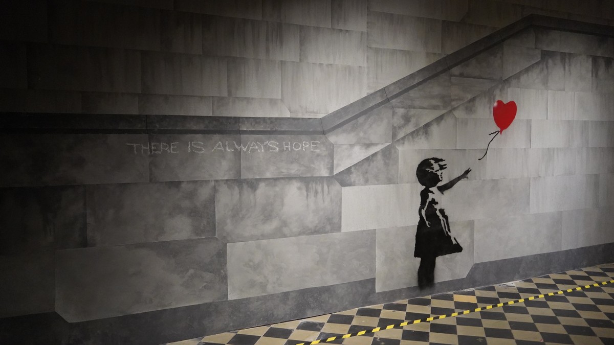 Dziewczynka z balonikiem, Banksy
