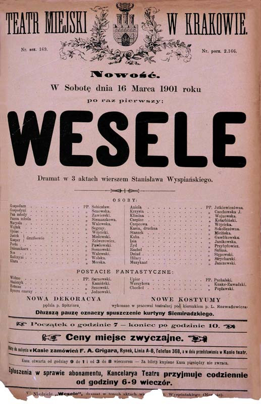 Stanisław Wyspiański - "Wesele"