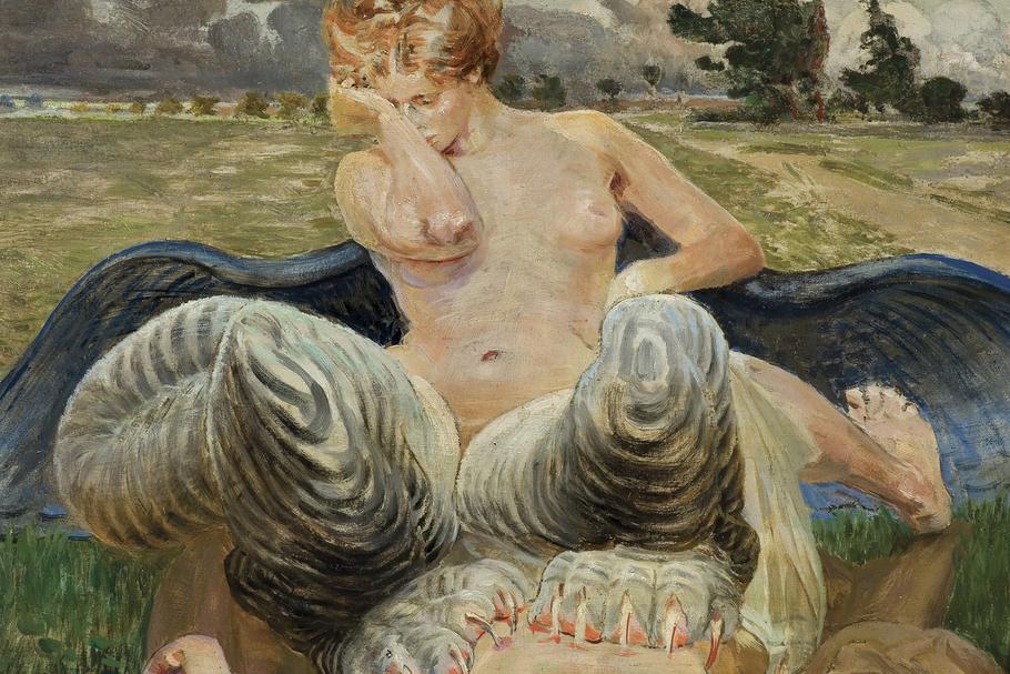 Jacek Malczewski, „Artysta i chimera”, 1906