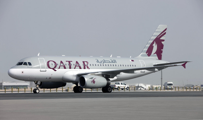 Airbus A319 linii Qatar Airways
